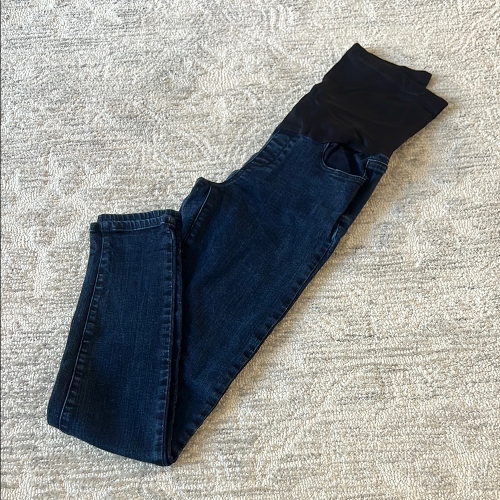Dark Wash Maternity Jeans